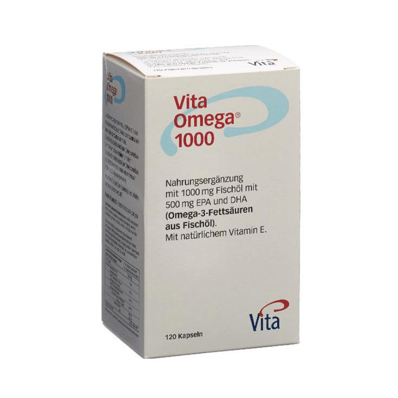 Vita Omega 1000 gélules 120 pièces Vita Omega 1000 gélules 120 pièces