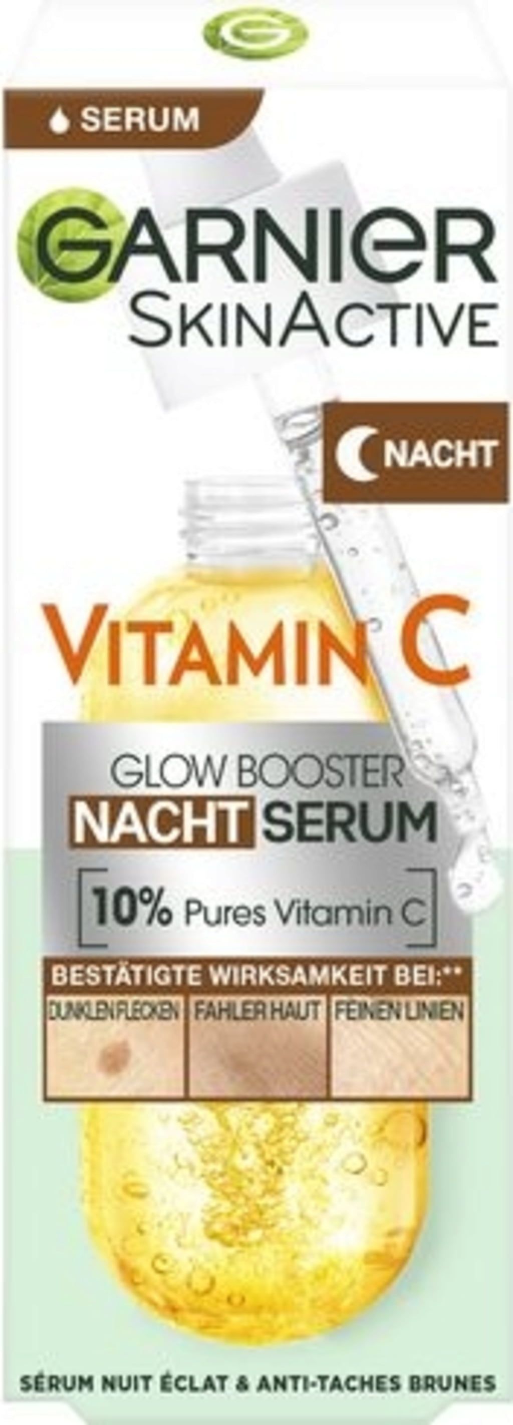 Garnier Skinactive Sérum Vitamine C Nuit 30ml Garnier Skinactive Sérum Vitamine C Nuit 30ml