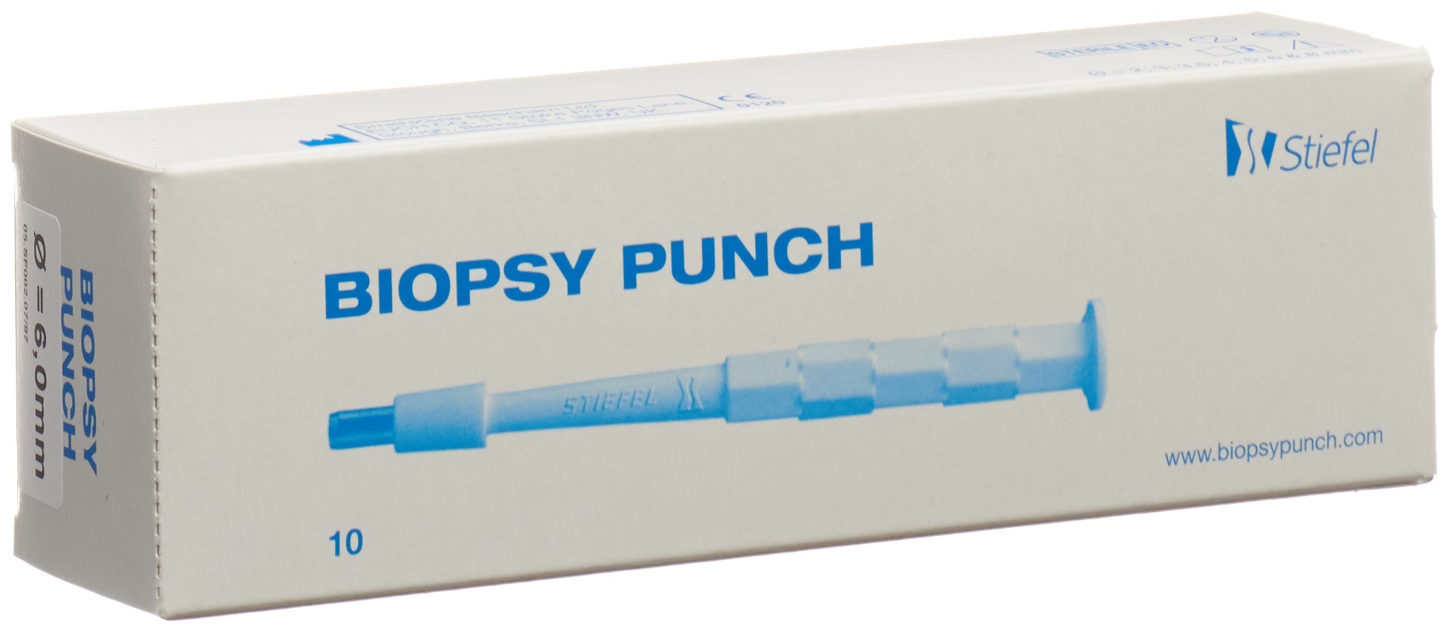 GLAXOSMITHKLINE Biopsy Punch 6mm stérile 10 pièces