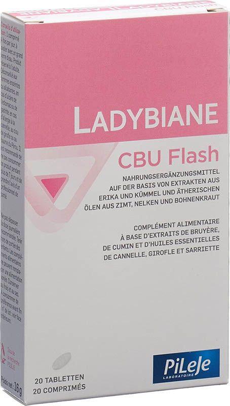 LADYBIANE CBU Flash comprimés 20 pièces LADYBIANE CBU Flash comprimés 20 pièces