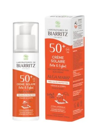 ALGA MARIS Crème solaire bébé enfant SPF50+ 100ml