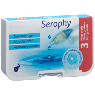 Nettoyeur nasal Serophy 1 pièce & 3 filtres Nettoyeur nasal Serophy 1 pièce & 3 filtres