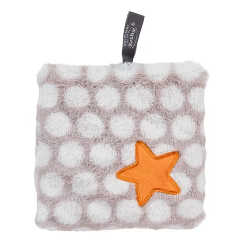 Fashy Coussin chauffant 15 x 15 cm point étoiles colza