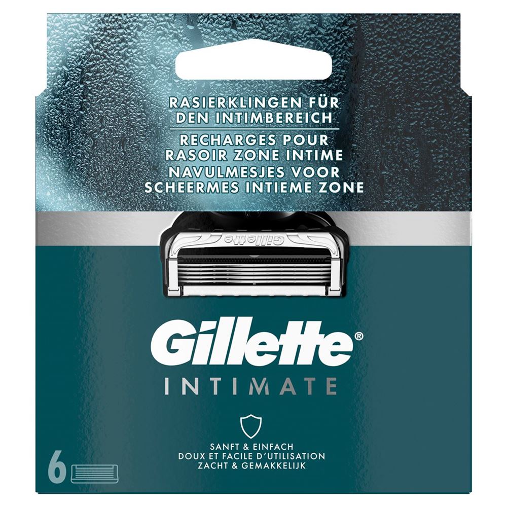 Lames système Intimate GILLETTE 6 pièces