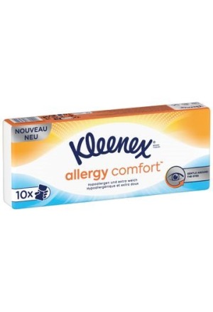 Kleenex Mouchoirs Allergy Comfort 10 x 9 pièces