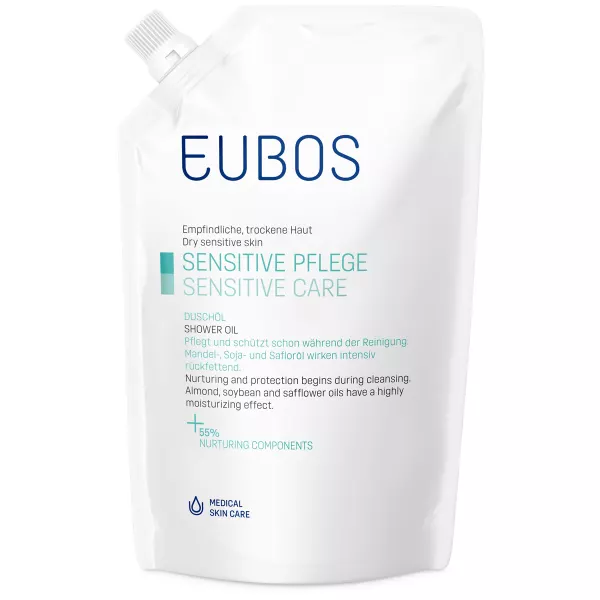 Eubos Sensitive Huile de douche F refill 400ml