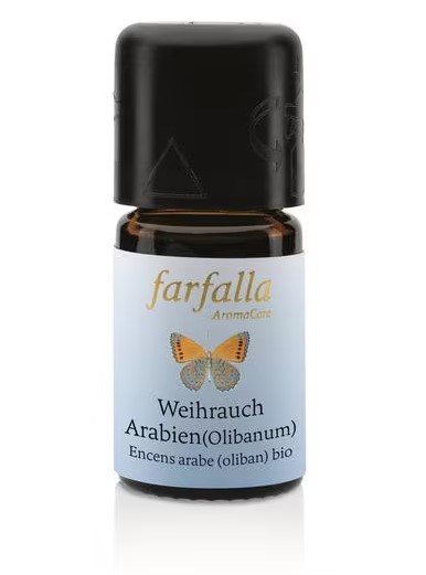 farfalla Encens Et/Huile essentielle d'Arabie bc 5ml farfalla Encens Et/Huile essentielle d'Arabie bc 5ml