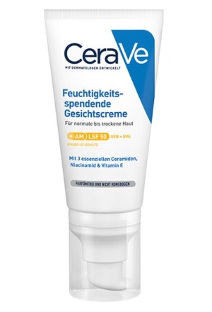 CeraVe Crème hydratante pour le visage SPF50 52 ml