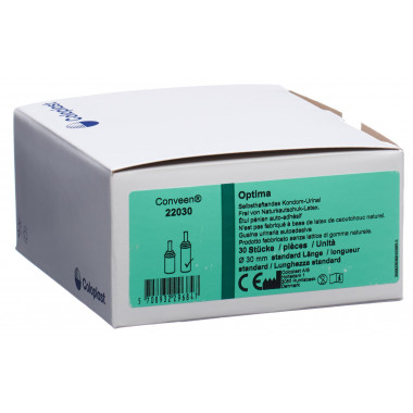 CONVEEN OPTIMA urinal à préservatif auto 30mm/8cm 30 pièces