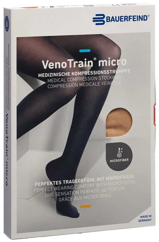 Bauerfeind VT MICRO AG KKL2 M n/s Fuss offen creme MikroNoppe 1 Paar Bauerfeind VT MICRO AG KKL2 M n/s Fuss offen creme MikroNoppe 1 Paar