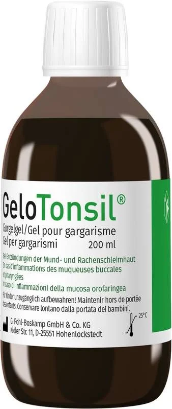 GELOTONSIL Gel gargarisant Fl 200ml