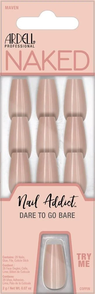 ARDELL Nail Addict Naked Collec Maven 28 pièces