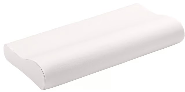 ELSA coussin nuque 50x9cm housse velours sable