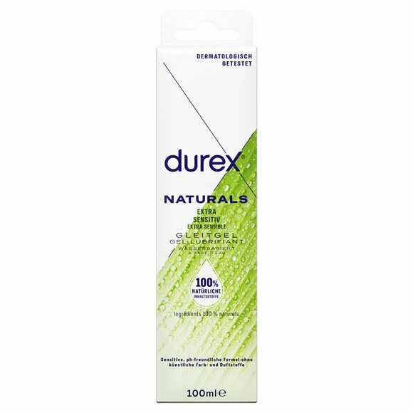 DUREX Naturals gel lubrifiant Extra Sensitive 100ml DUREX Naturals gel lubrifiant Extra Sensitive 100ml