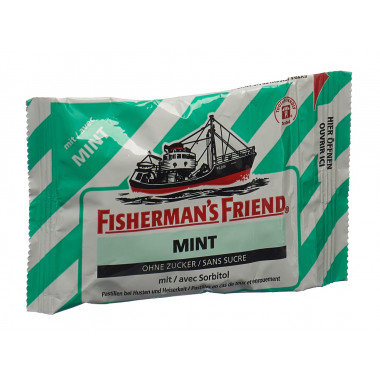 Pastilles à la menthe Fisherman's Friend sans sucre 25g