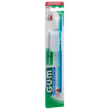 Brosse à dents GUM Classic Compact Soft 4 rangs Brosse à dents GUM Classic Compact Soft 4 rangs