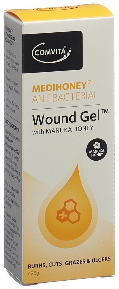 Medihoney Gel antibactérien pour les plaies 25g
