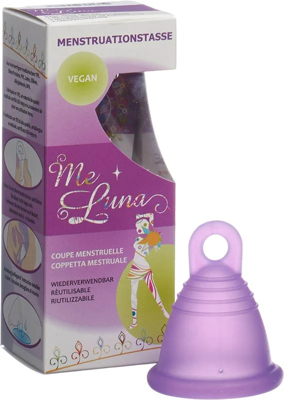ME LUNA Coupe menstruelle Classic Short M Violet