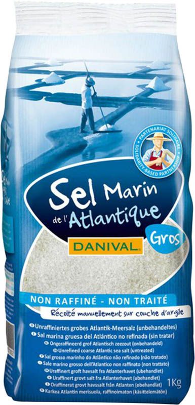 Sel gros Danival de l'Atlantique 1 kg