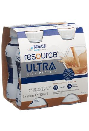 Resource Ultra High Protein Café 4 bt 200ml Resource Ultra High Protein Café 4 bt 200ml