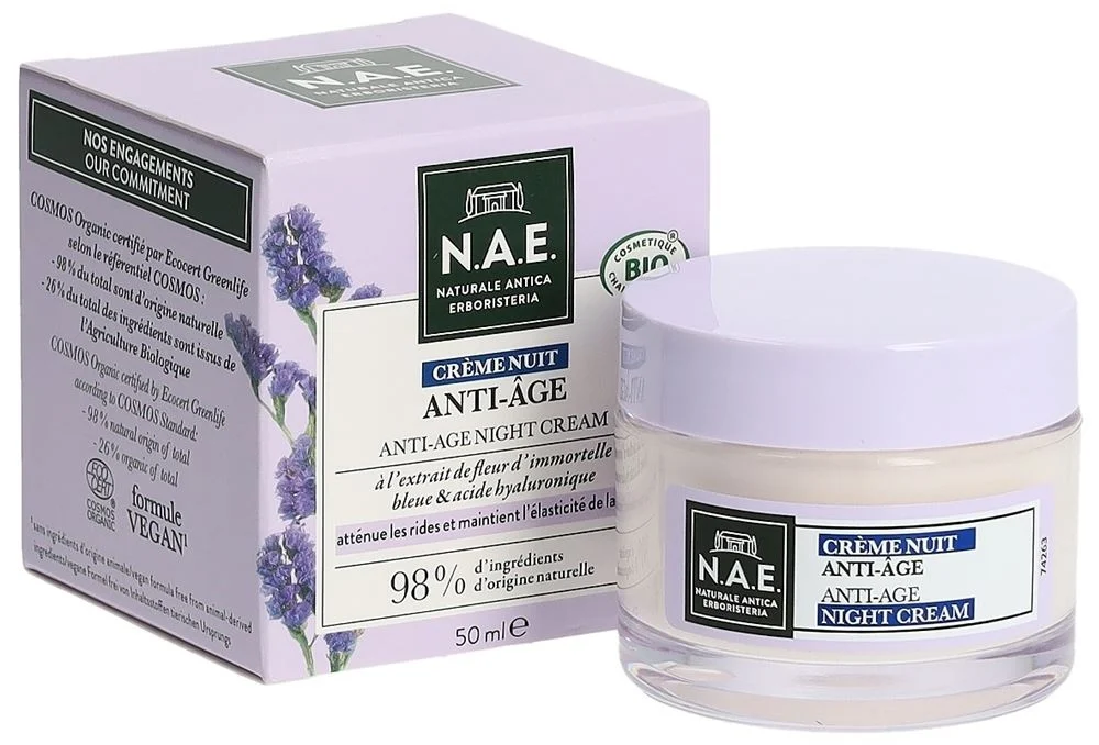 Naturale Antica Erboristeria Face Care Crème de nuit anti-âge 50ml