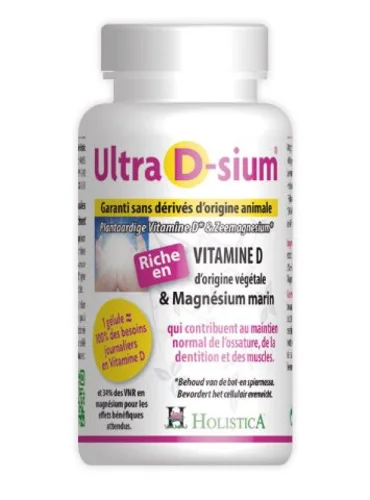Holistica Ultra D-Sium gélules 60 pièces