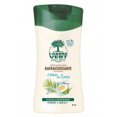 L'ARBRE VERT Crème de douche Noix de coco Fl 250ml