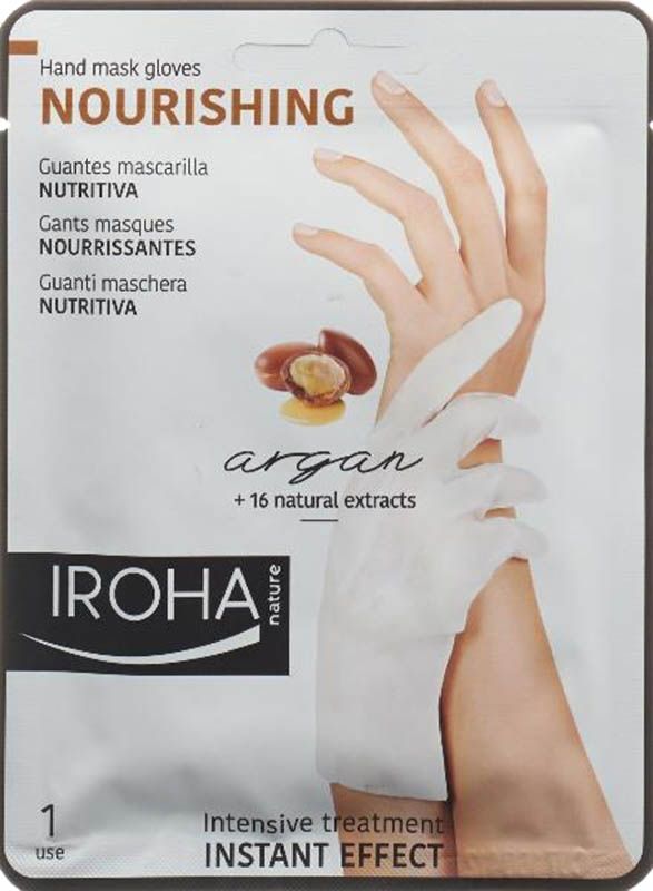 IROHA HANDS&FEET Masque pour les mains Glov Nour 2 x 9ml
