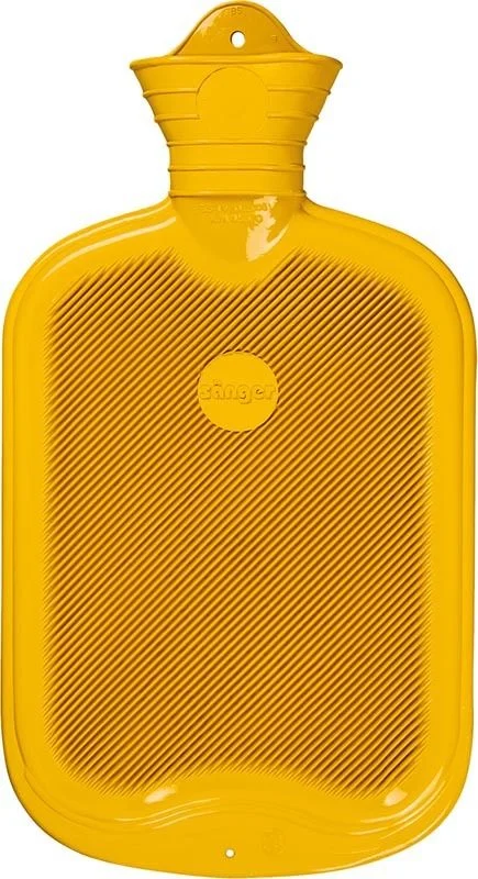 SÖNGER bouillotte Naturkau Lamel 2l 1 face jaune