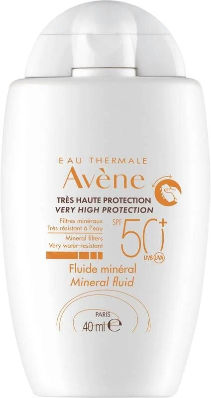 Avène SUN Fluide solaire minéral SPF50+ (n) 40ml