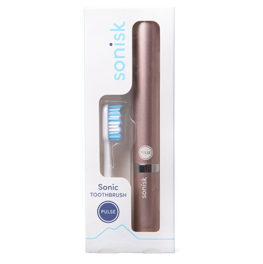 Brosse à dents sonique Sonisk or rose Brosse à dents sonique Sonisk or rose