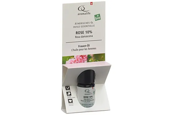 AROMALIFE Rose éther/huile 10 % BIO fl 5ml AROMALIFE Rose éther/huile 10 % BIO fl 5ml