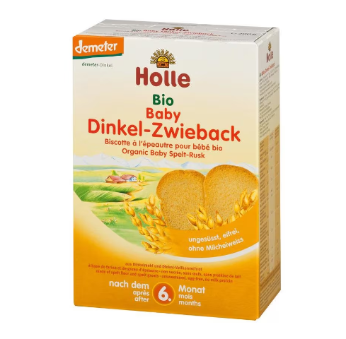Holle Baby Zwieback épeautre bio 200g Holle Baby Zwieback épeautre bio 200g