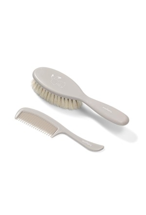 Babyono Set peigne et brosse na Haarbo sup blanc gr 0M+