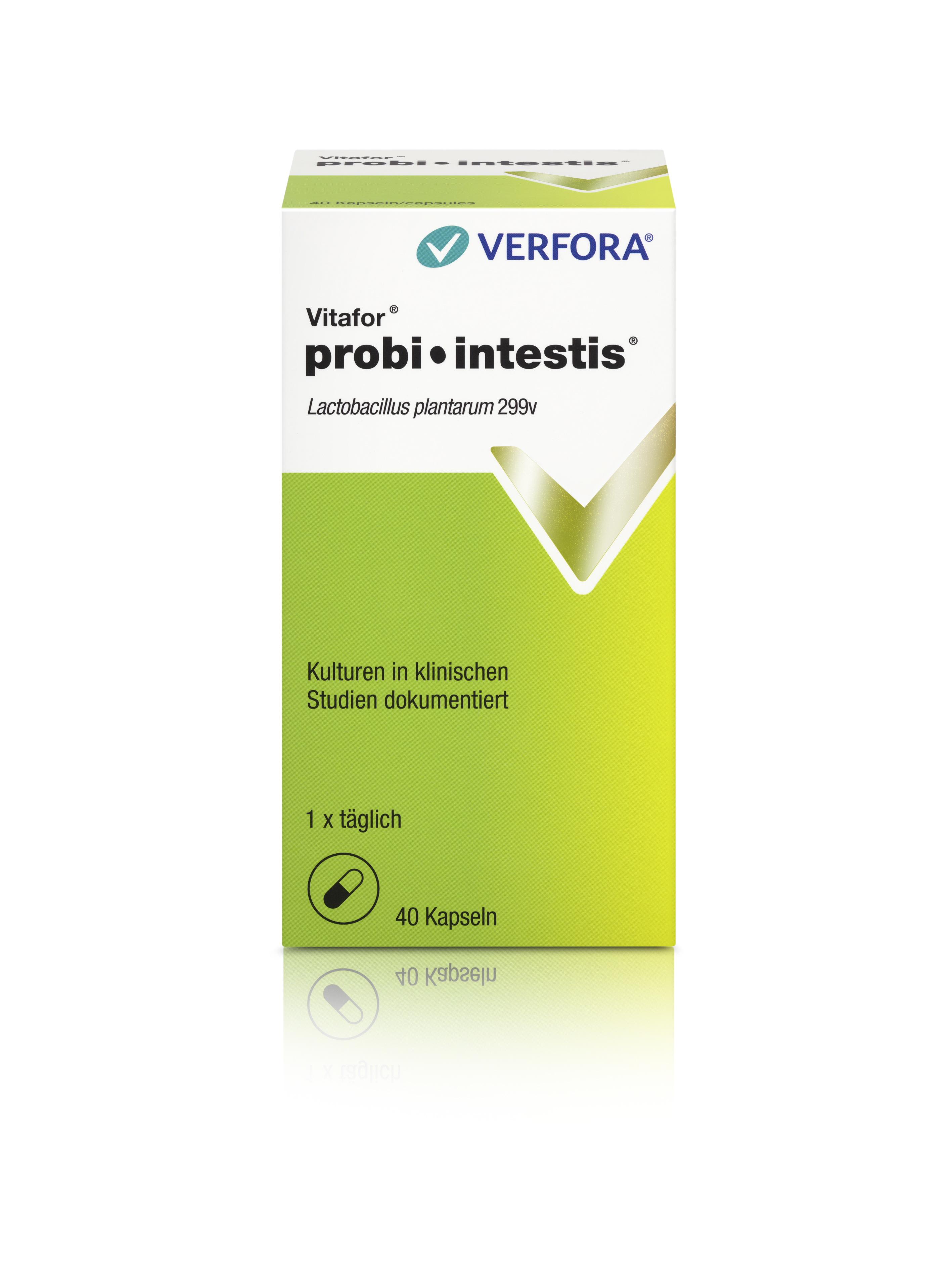 VITAFOR probi-intestis gélules 40 pièces VITAFOR probi-intestis gélules 40 pièces