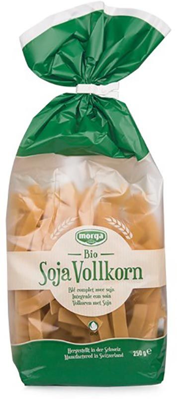 Morga BIO Nouilles larges au soja Bourgeon 250g Morga BIO Nouilles larges au soja Bourgeon 250g