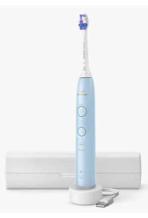 PHILIPS Sonicare 6100 Brosse à dents sonique électrique HX7406/02 bleu clair