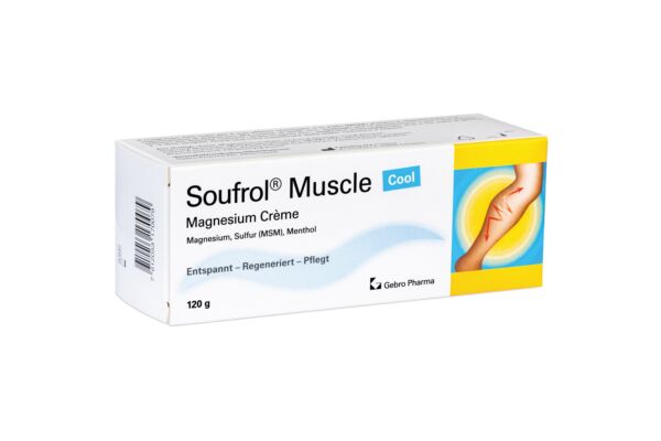 Soufrol Muscle Magnésium Crème Cool 120g