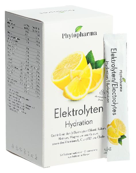Bâtonnets d'électrolytes Phytopharma citron 30 pièces