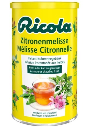 Ricola Infusion instantanée à la mélisse citronnée 200g Ricola Infusion instantanée à la mélisse citronnée 200g