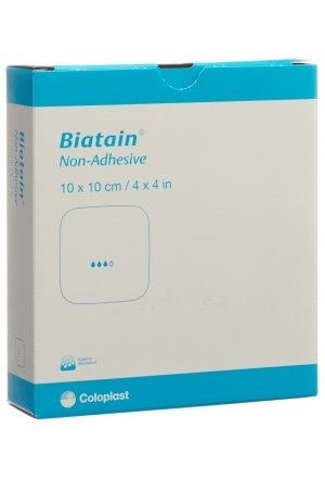 Biatain Non-Adhésif 10x10cm 10 pièces