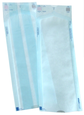 STERICLIN Sachets transparents 150x300mm sans soufflet 100 pièces