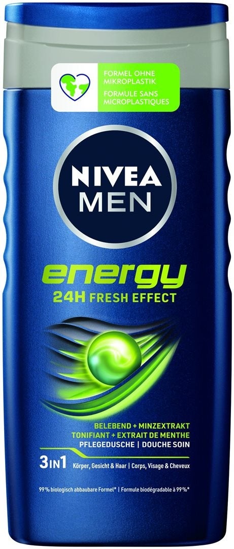 Nivea Men Douche de soin Energy 250ml Nivea Men Douche de soin Energy 250ml
