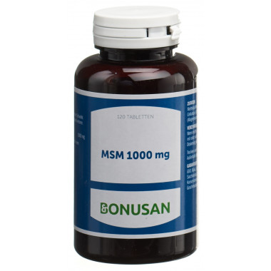 Bonusan MSM comprimés 1000mg 120 pièces