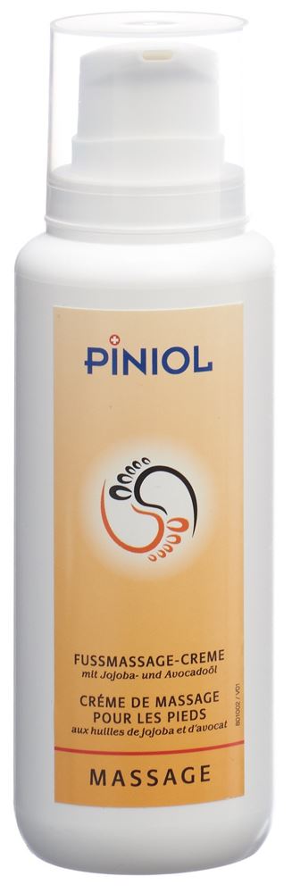 Piniol Crème de massage pour les pieds Disp 200ml