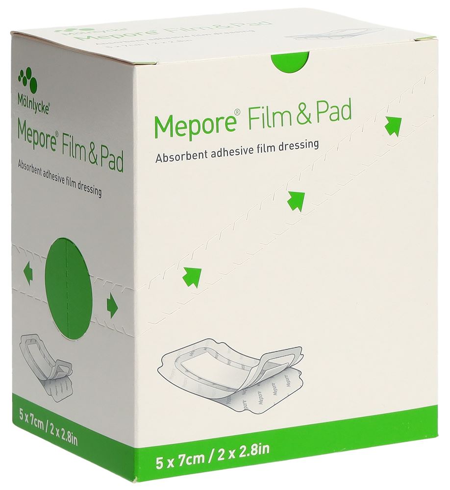 Mepore Film & Pad 5x7cm square (nouveau) 85 pièces