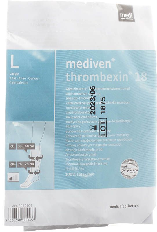 Mediven thrombexin 18 A-D L 1 paire