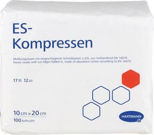 Compresses ES Hartmann 12x 10x20cm 100 pièces