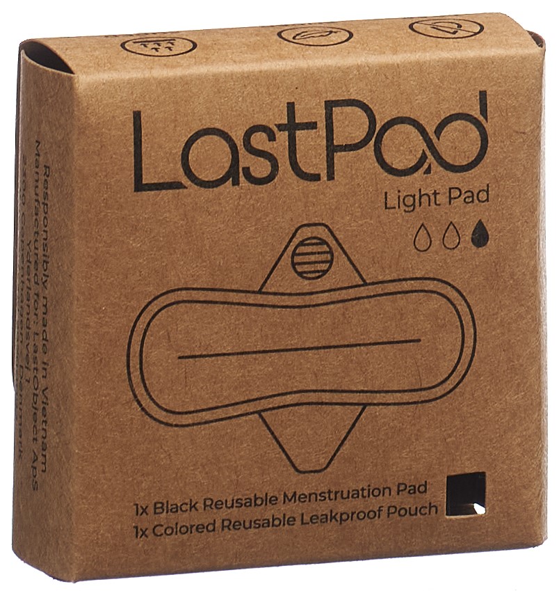 LASTPAD bande réutilisable S noir LASTPAD bande réutilisable S noir