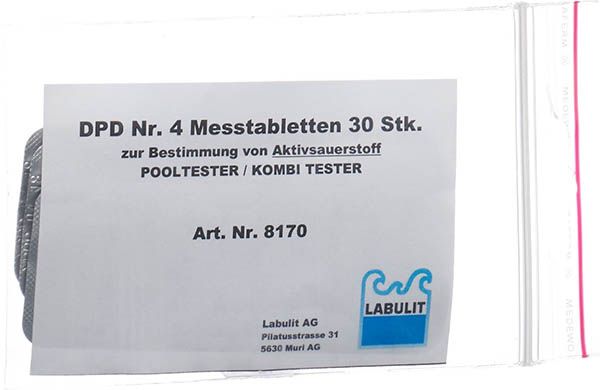 LABULIT Pooltester pastilles de rechange DPD Nr4 30 pièces